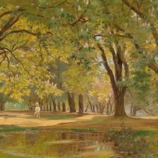 Схема вышивки «Пейзаж»