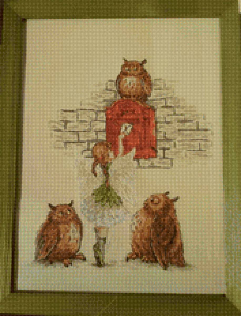 ФЕЯ  И СОВЫ - предпросмотр