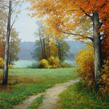 Схема вышивки «природа»