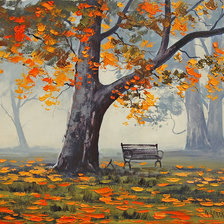 Схема вышивки «природа»