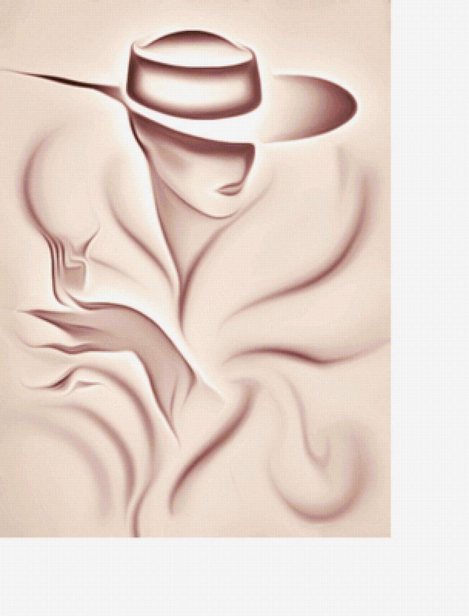 Серия "Люди". Девушка. - девушка, люди - предпросмотр