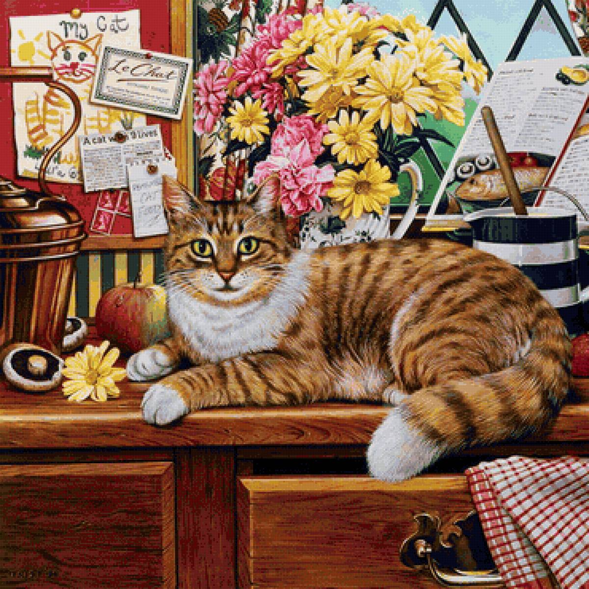 кот - портрет, животные, кот - предпросмотр