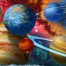 Схема вышивки «ESPACIO»