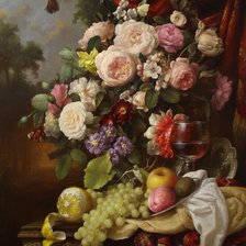 Схема вышивки «Натюрморт»