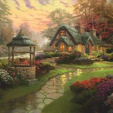 Схема вышивки «Casa de campo»