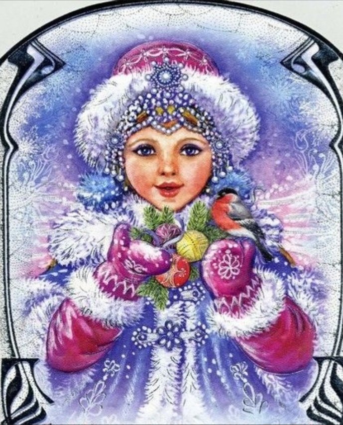 Снегурочка, новый год, сказка, зима - оригинал