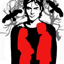 Схема вышивки «Дневники вампира»