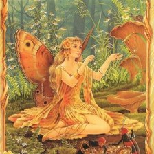 Схема вышивки «Фея»