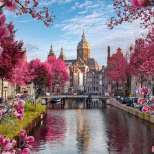 Схема вышивки «город»