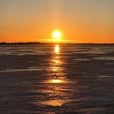 Схема вышивки «Закат»