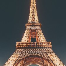 Схема вышивки «Эйфелевая башня»