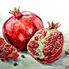 Схема вышивки «Гранат»