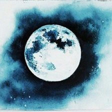 Схема вышивки «Луна»