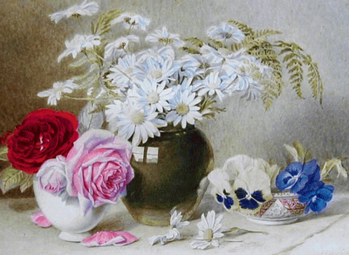 Цветы - картина - предпросмотр