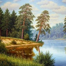 Схема вышивки «Красота природы»