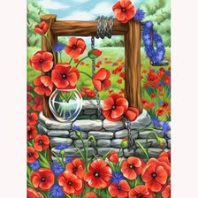 Схема вышивки «studna,maky»