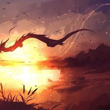 Схема вышивки «Встреча»