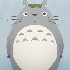 Схема вышивки «Тоторо»