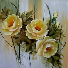 Схема вышивки «Цветы»