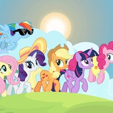 Схема вышивки «мой милый пони»