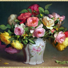 Схема вышивки «букет»