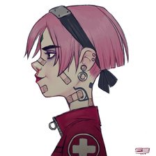 Схема вышивки «Неформалка»