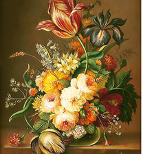 Схема вышивки «Серия "Букет". Розы»