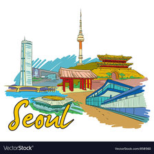 Схема вышивки «сеул»