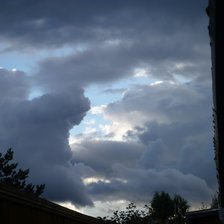 Схема вышивки «Аксакал в виде облако»