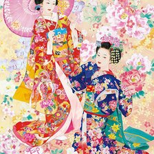 Схема вышивки «GHEISHE»