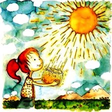 Схема вышивки «Собирайте лучики»