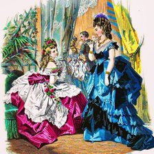 Схема вышивки «a teatro»