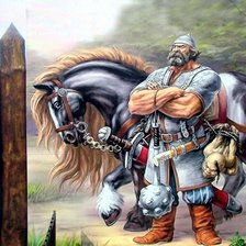 Схема вышивки «Русь»