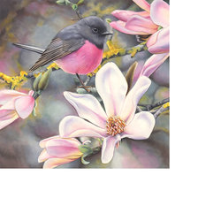 Схема вышивки «Птица»