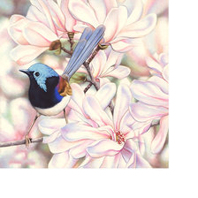 Схема вышивки «Птица.»