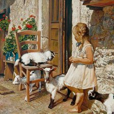 Схема вышивки «copii»