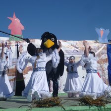 Схема вышивки «вороний день»