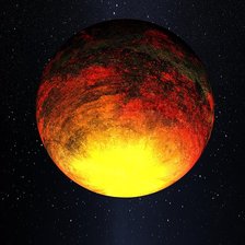 Схема вышивки «kepler 10b»