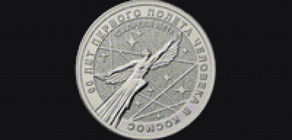 МОНЕТА 60 ЛЕТ ПОЛЁТА ГАГАРИНА - монета, гагарин - предпросмотр