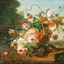 Схема вышивки «Букет»