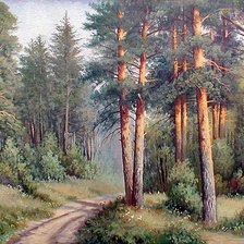 Схема вышивки «Сосновый бор»