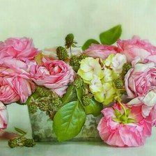 Схема вышивки «Букет»