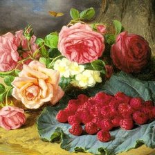 Схема вышивки «Цветы»