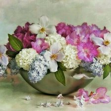 Схема вышивки «Букет»