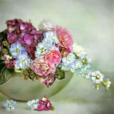 Схема вышивки «Букет»