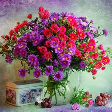 Схема вышивки «Boque de flores.»