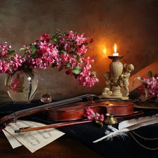 Схема вышивки «Вечер»