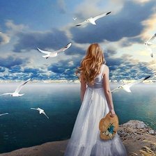 Схема вышивки «Ожидание»