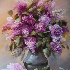 Схема вышивки «flori»