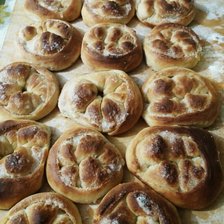 Схема вышивки «булочки башкирские»